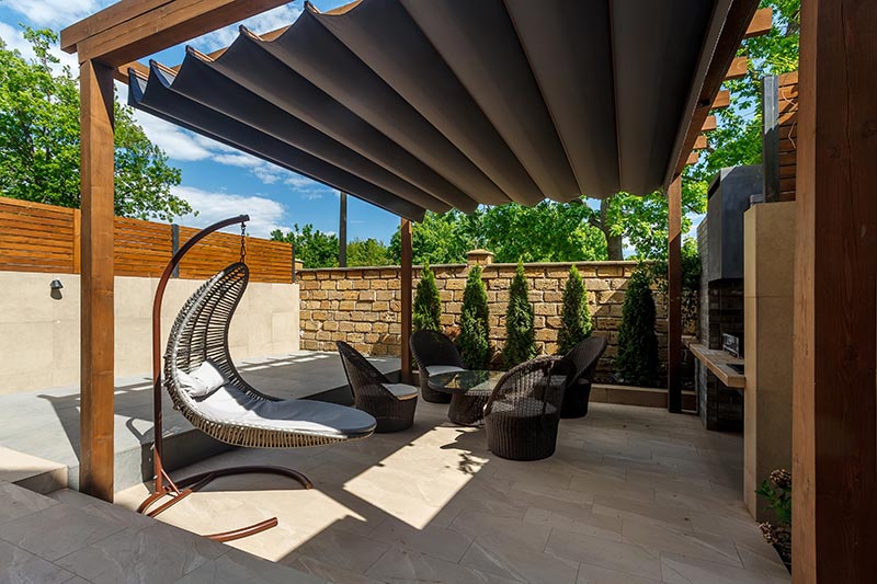 Pose de  pergola à Wavre