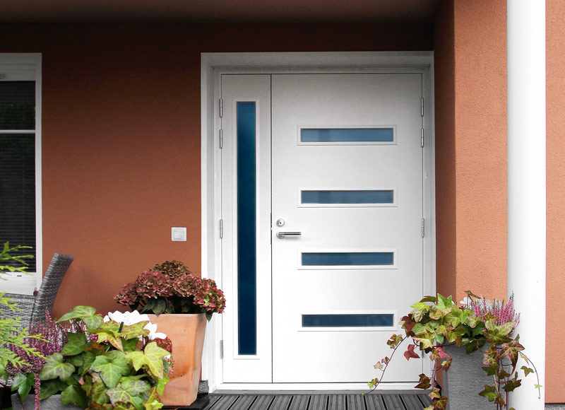 Installation de porte d'entrée à Wavre